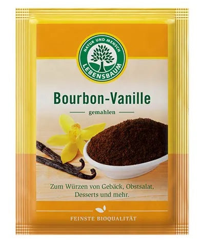 Lebensbaum BIO Burbonas vaniļas pulveris, 5g