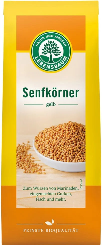 Lebensbaum BIO dzelteno sinepju sēklas, 80g