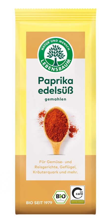 Lebensbaum BIO malta saldā paprika, 50g