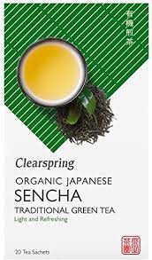 Clearspring BIO Japānas zaļā tēja Sencha, 20pac./36g