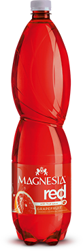 Magnesia Red dzēriens ar dabīgu greipfrūtu garšu un B3, B6, B12 vitamīniem, gāzēts, 1,5l