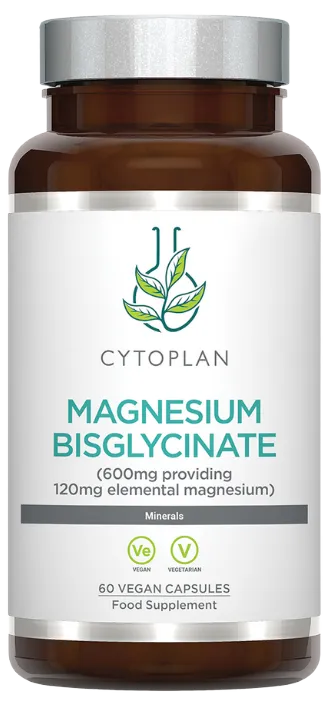 Cytoplan uztura bagātinātājs Magnija bisglicināts, 60kaps.