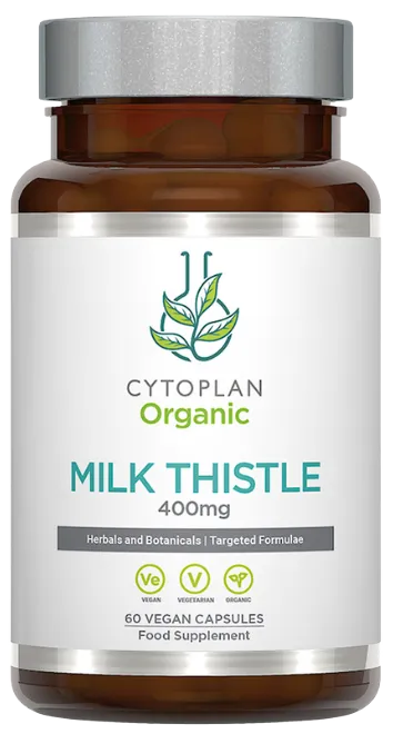 Cytoplan uztura bagātinātājs Milk Thistle - īstais mārdadzis, 60kaps.