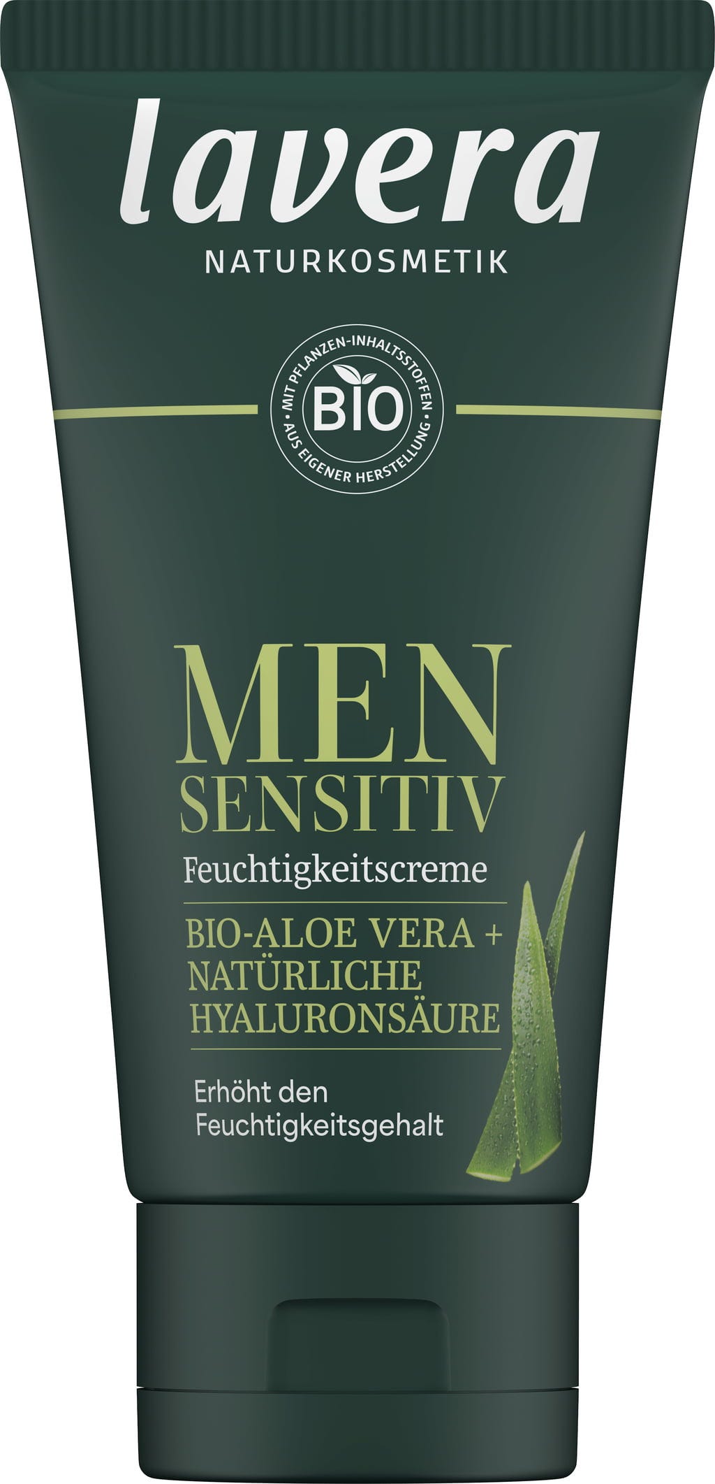 Lavera Men Sensitiv nomierinošs un mitrinošs sejas krēms ar alveju un hialuronskābi, 50ml
