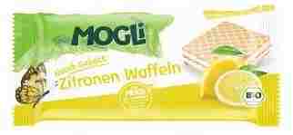Mogli BIO vafeles ar citronu krēma pildījumu, 15g
