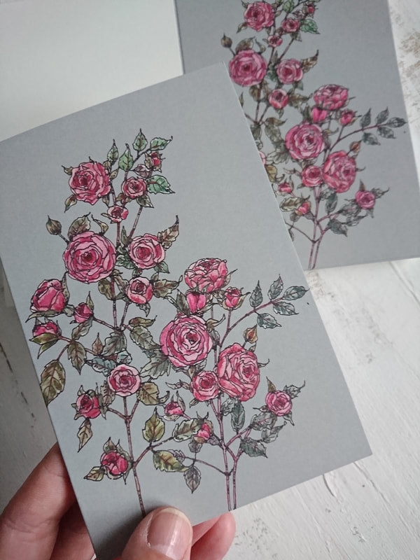 Mydesignpictures atverama kartīte 10*15 cm Small Roses