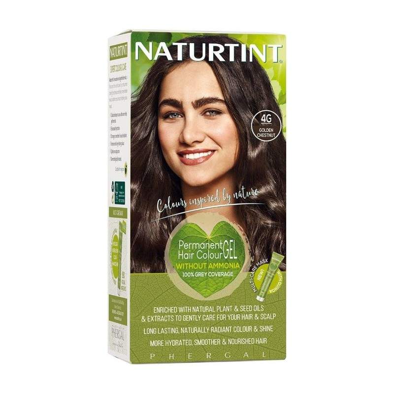 Naturtint matu krāsa 4G zeltaini kastaņbrūns, 170ml