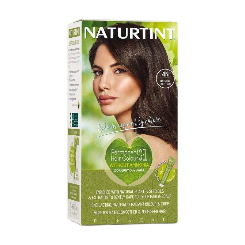 Naturtint matu krāsa 4N dabīgi kastaņbrūns, 170ml
