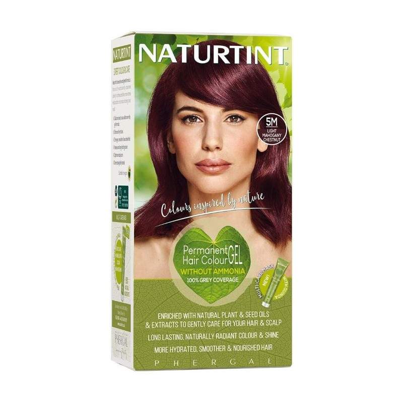 Naturtint matu krāsa 5M gaiši sarkanbrūns, 170ml