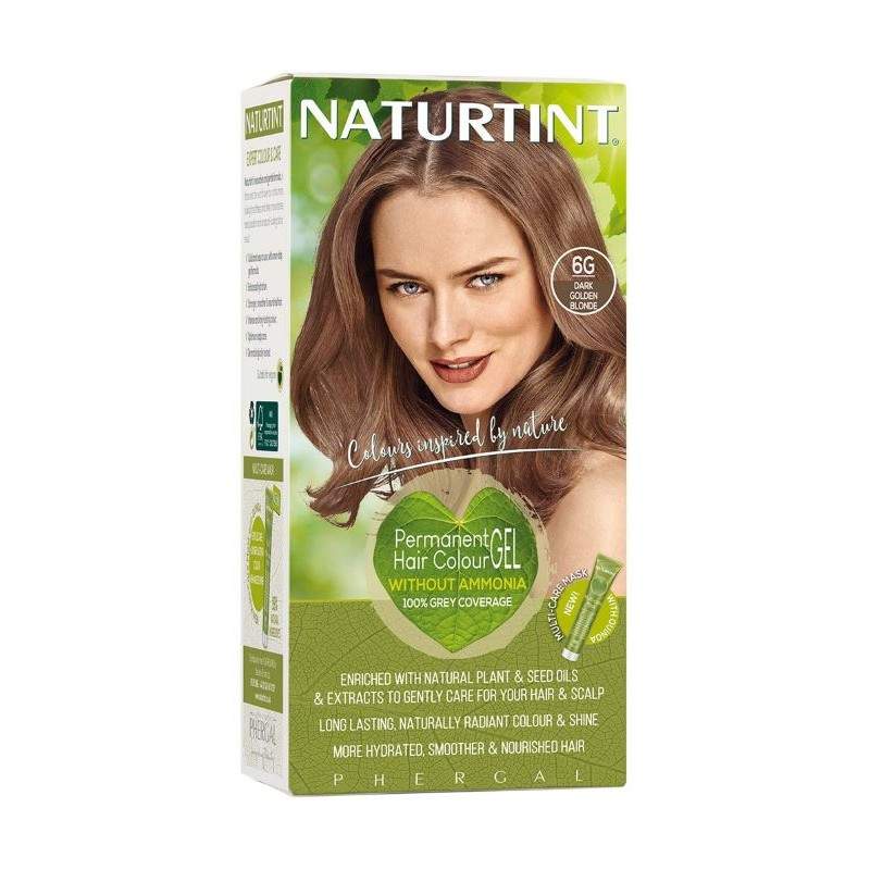 Naturtint matu krāsa 6G zeltaini blonds tumšs, 170ml