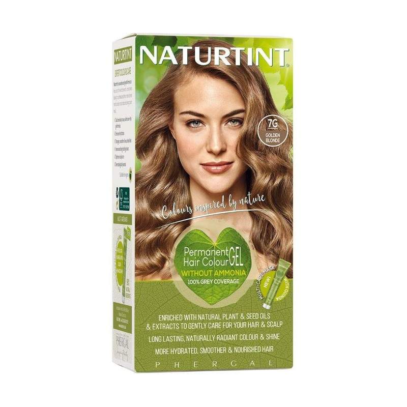 Naturtint matu krāsa 7G zeltaini blonds, 170ml
