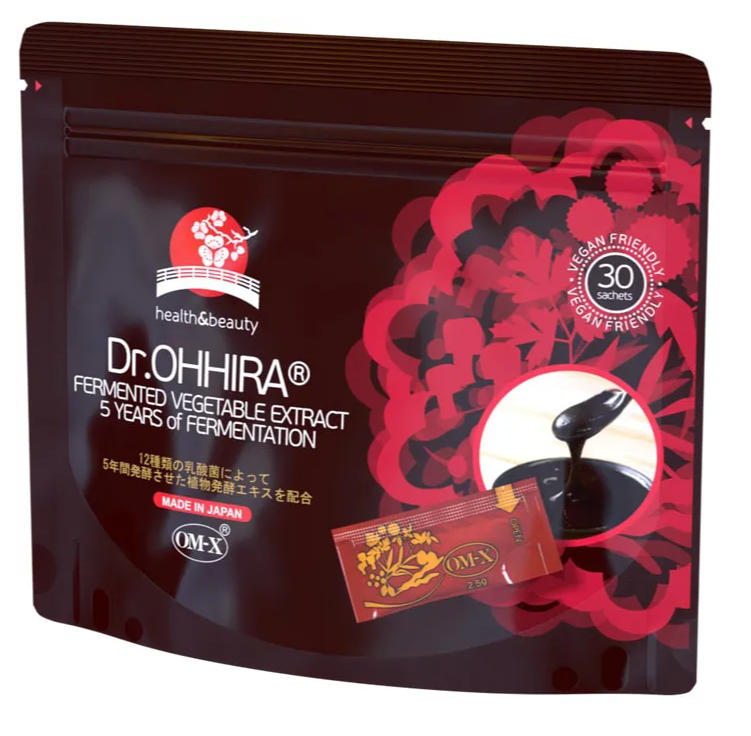 Dr.Ohhira uztura bagātinātājs 5 gadus fermentēts augu ekstrakts, 30pac. x 2,5g