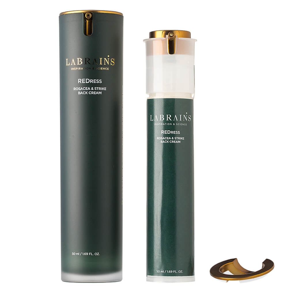 LABRAINS Rosa cease & Strike back krēms rozācijas skartai ādai ar atjaunojošu iedarbību, 50ml