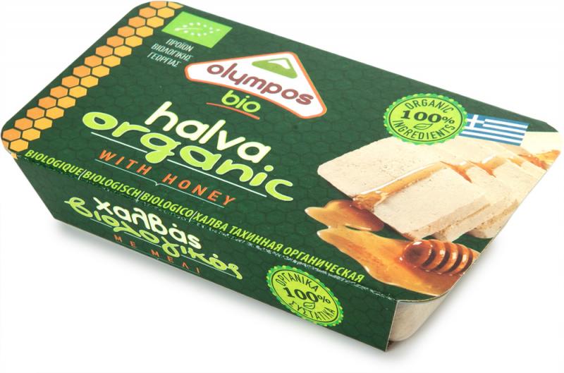 Olympos BIO sezama halva ar medu, 75g
