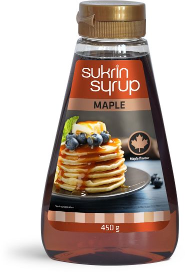 Sukrin Syrup Maple dabīgs sīrupa veida saldinātājs bez cukura, 450g