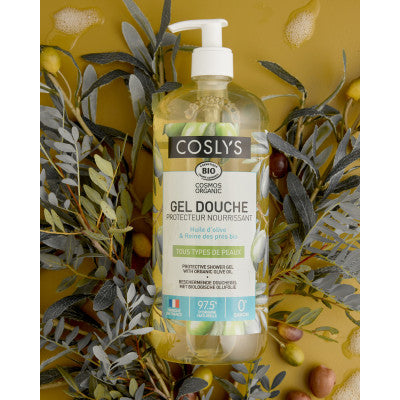 Coslys dušas želeja aizsargājoša ar olīveļļu, 1l