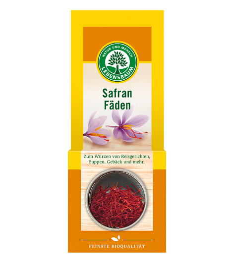 Lebensbaum BIO safrāns (safrāna pavedieni), 0,5g