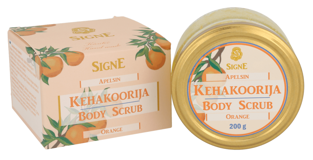 Signe Seebid ķermeņa skrubis ar apelsīnu, 200g