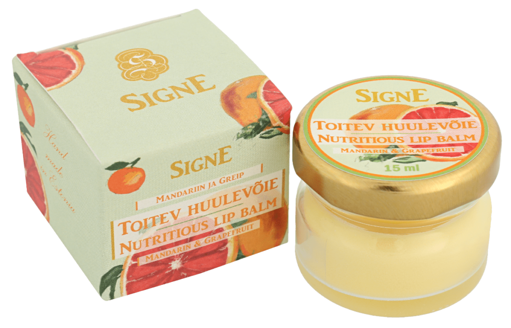 Signe Seebid lūpu pomāde ar mandarīnu un greipfrūtu, 15ml