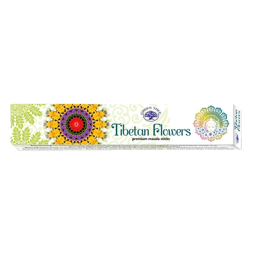 Green Tree smaržkociņi "Tibetan Flowers", 15g
