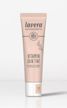 Lavera Vitamin Skin Tint tonējošs sejas krēms ar vitamīniem un alveju, Light 01, 30ml