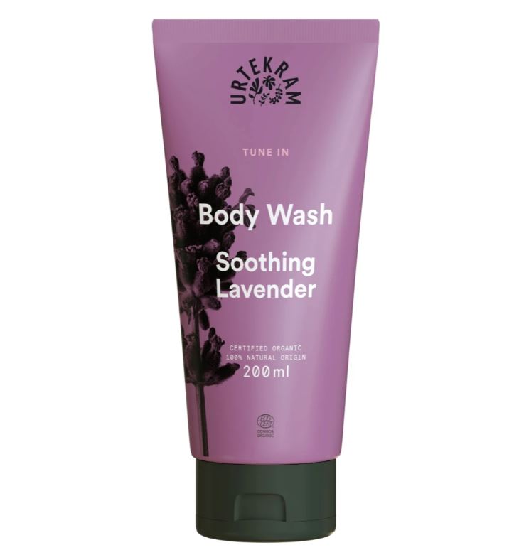 Urtekram Soothing Lavender dušas želeja ar lavandu, 200ml