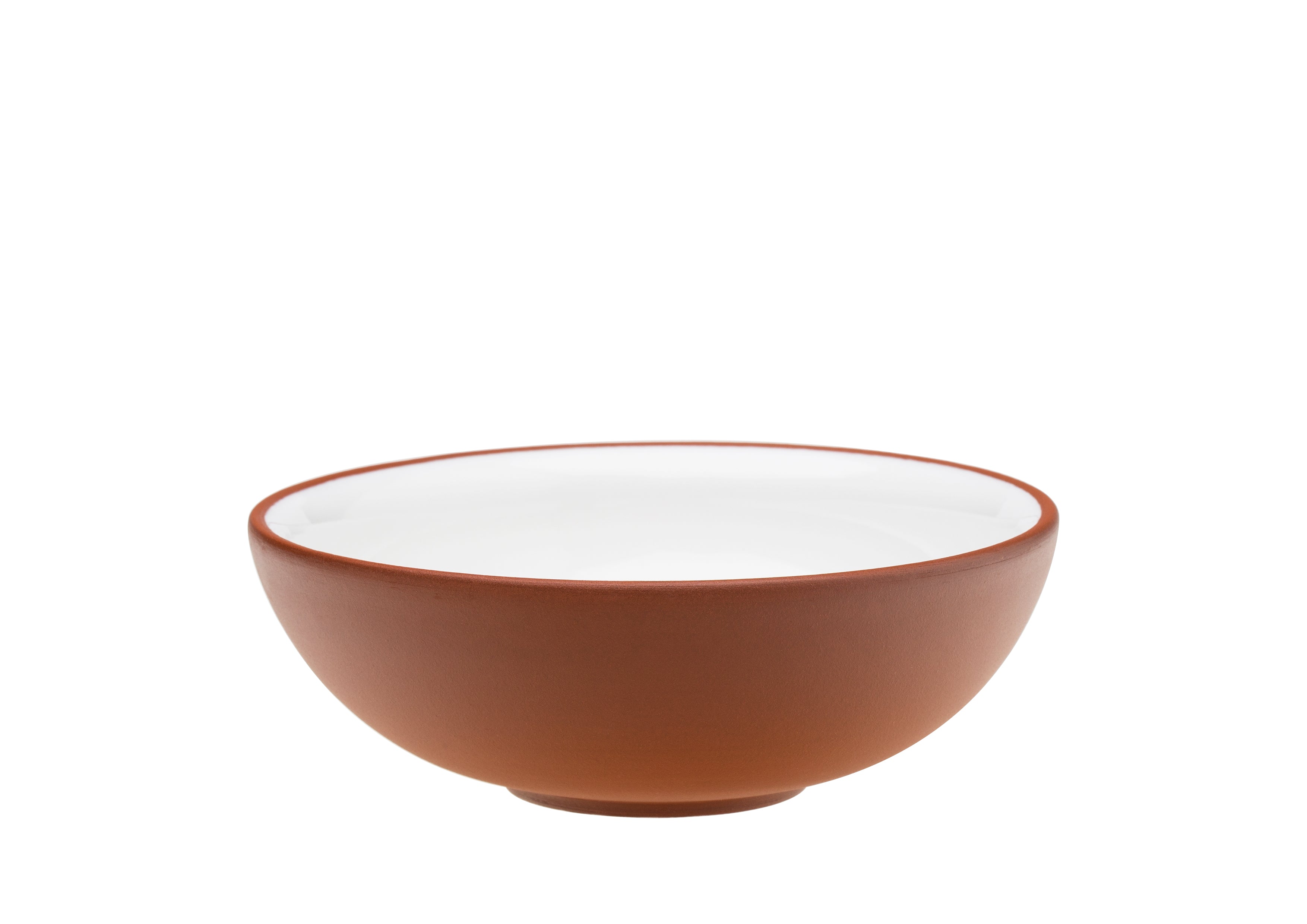 Vaidava Ceramics kolekcija Zeme bļoda balta, 165x65mm, 0,6l