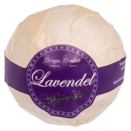 Signe Seebid putojoša vannas bumba Lavanda