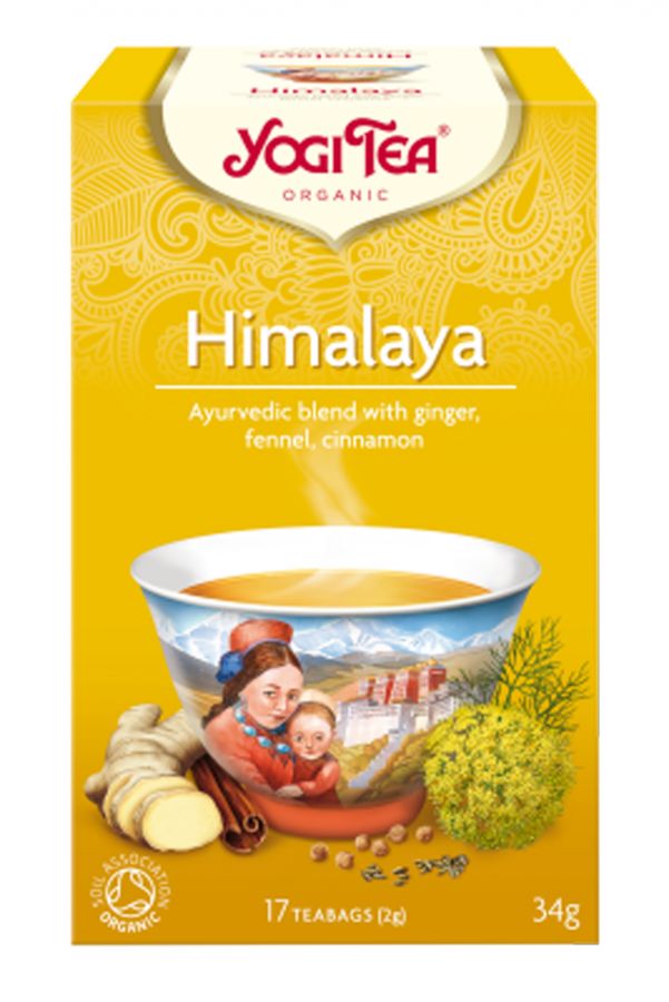 Yogi Tea BIO tēja Himalaju, 17pac./34g