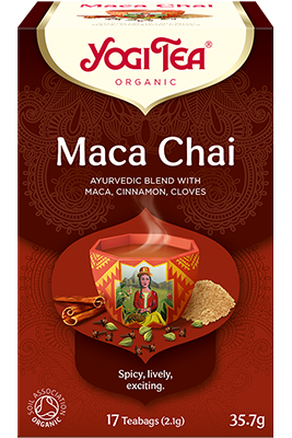 Yogi Tea BIO tēja ar maku "Maca Chai", 17pac./35,7g