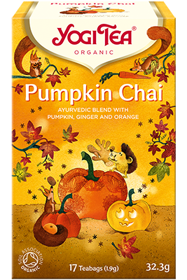 Yogi Tea BIO tēja ar ķirbi "Pumpkin Chai", 17pac./32,3g