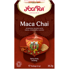 Yogi Tea BIO tēja ar maku "Maca Chai", 17pac./35,7g