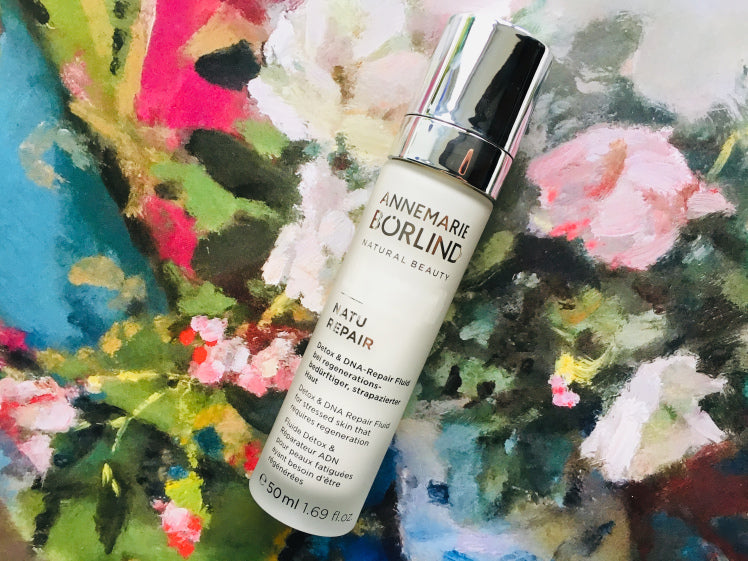 Blogeri testē: detoks sejas ādai pavasarī ar Annemarie Borlind NatuRepair Detox &amp; DNA Repair atjaunojošo fluīdu