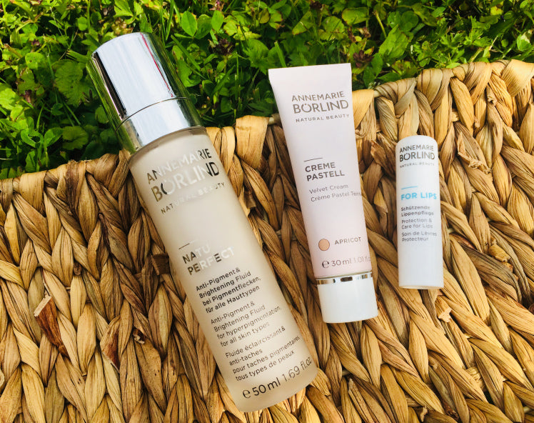 Blogeri testē: Annemarie Borlind pretpigmentācijas ādu izgaismojošais fluīds, dienas krēms ar toni un lūpu balzams
