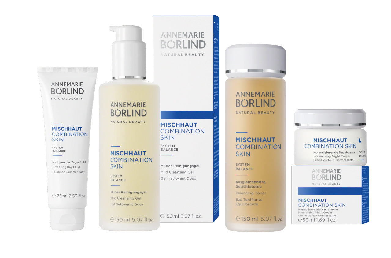 Dabiski skaista un līdzsvarota āda ar Annemarie Borlind ādas kopšanas produktu līniju kombinētai ādai