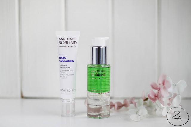 Blogeri testē: Annemarie Borlind kolagēna fluīds un 2 fāžu līdzeklis ar alveju