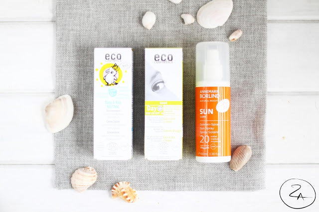 Blogeri testē: Saules produkti vasaras vidum no Annemarie Borlind un Eco Cosmetics