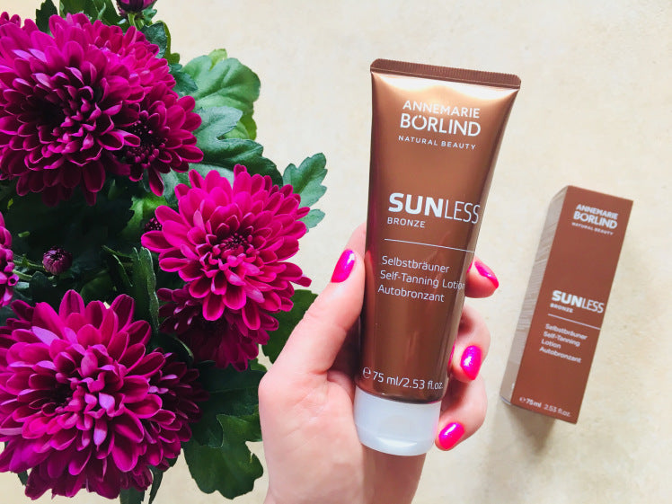 Blogeri testē: Annemarie Borlind SunLess pašiedeguma losjons