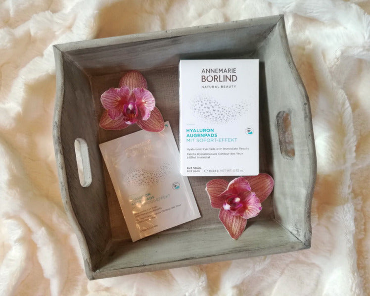 Blogeri testē: Annemarie Borlind spilventiņi ar hialuronskābi ādai ap acīm