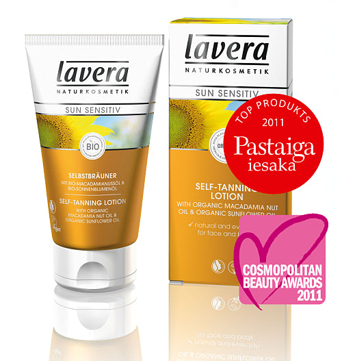TESTĒJAM: Lavera pašiedeguma losjons