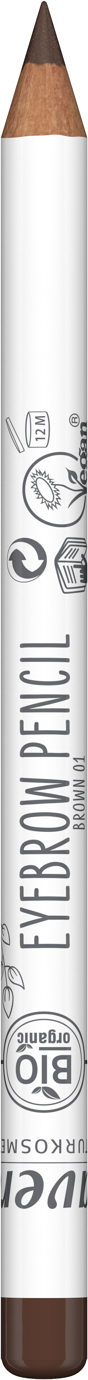 Lavera Make Up uzacu kontūrzīmulis, Brown 01, 1,14g