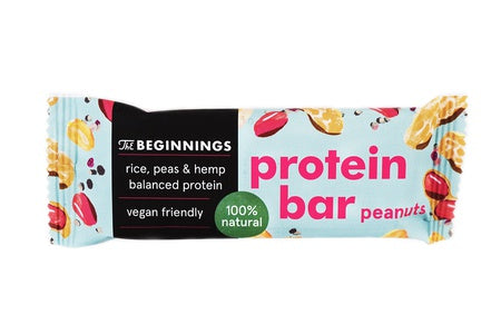 The Beginnings bezglutēna proteīna batoniņš ar zemesriekstiem, 40g