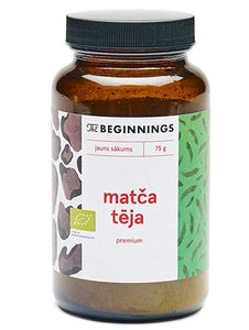 The Beginnings BIO matča tēja Japānas, 75g