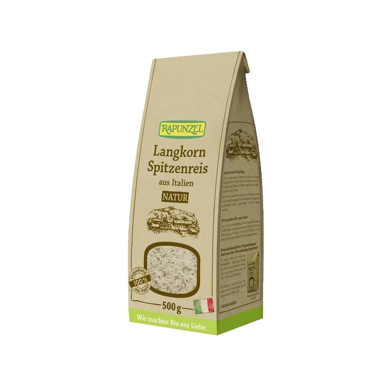 Rapunzel BIO neapstrādāti gargraudu rīsi, 500g