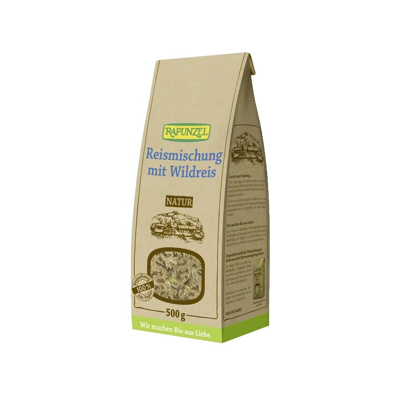 Rapunzel BIO rīsu maisījums ar savvaļas rīsiem, 500g