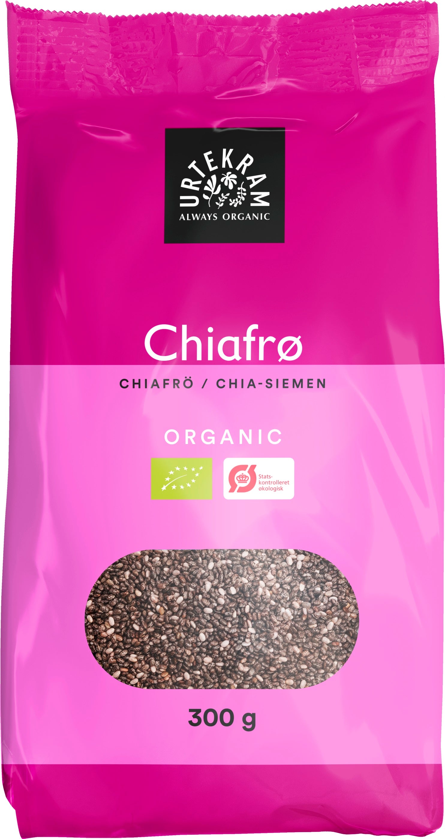 Urtekram Food BIO čia sēklas, 300g