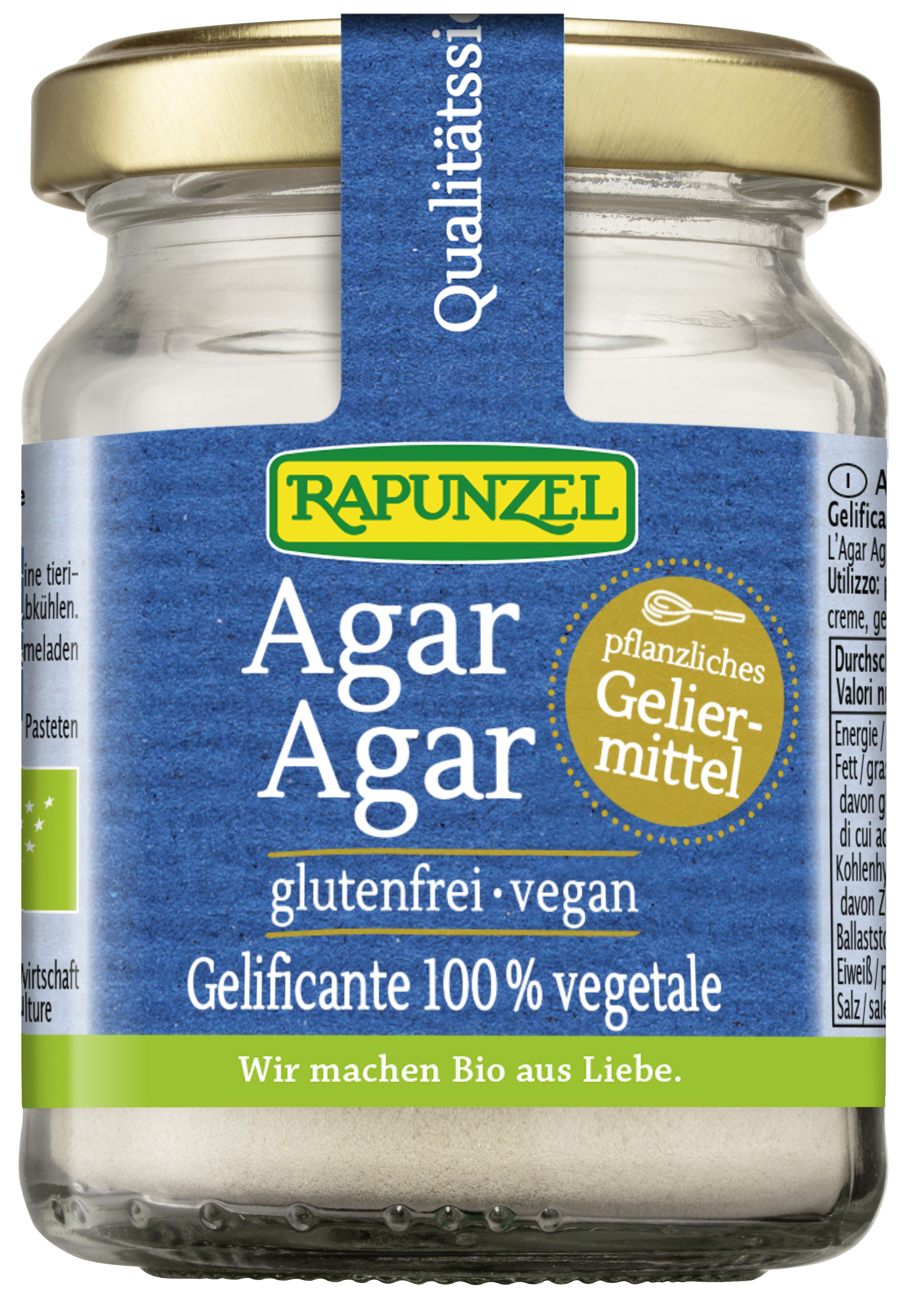 Rapunzel BIO agars, 60g