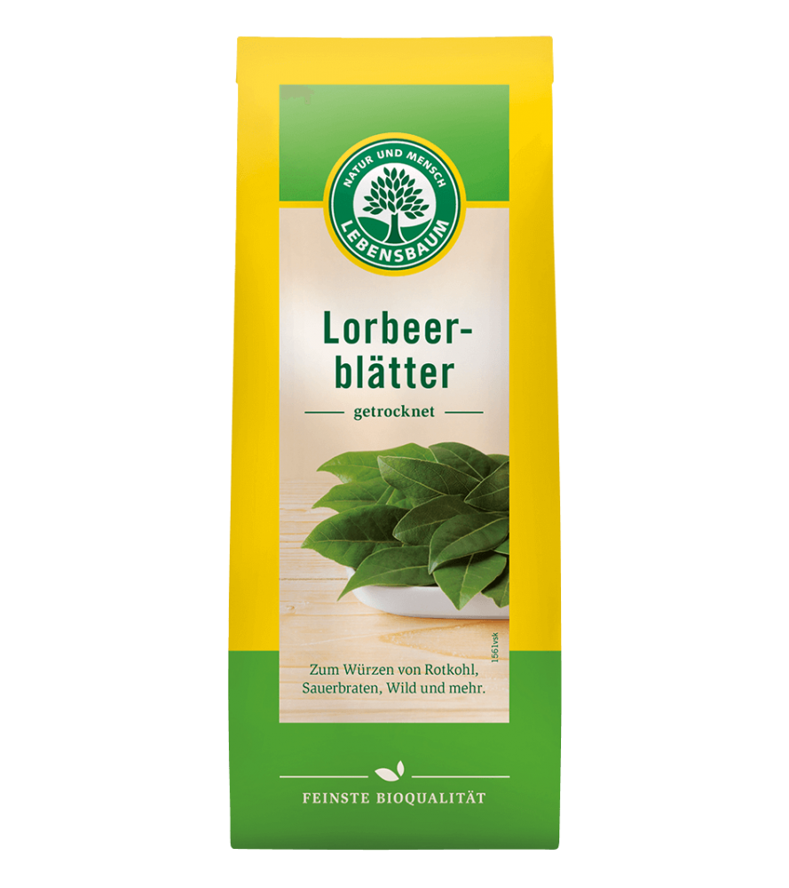 Lebensbaum BIO lauru lapas, 5g