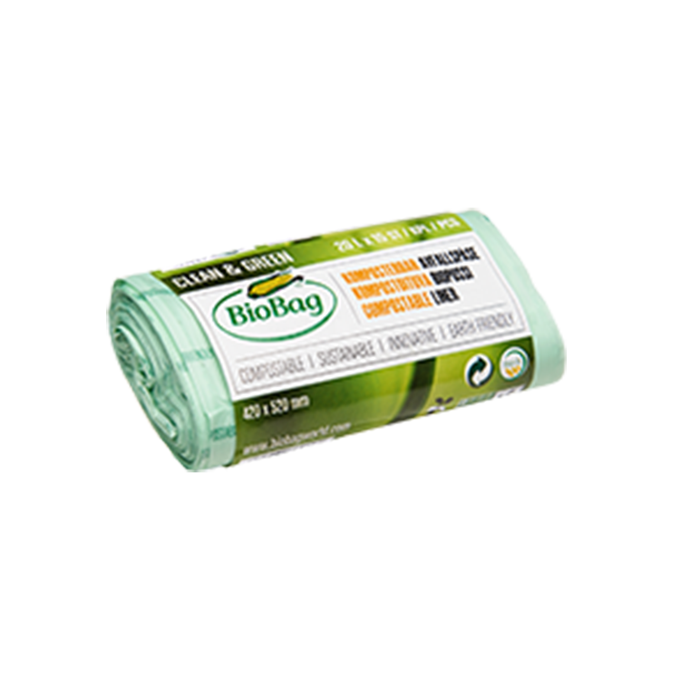 BioBag biokompostējami atkritumu maisi, 20l, 15gb.