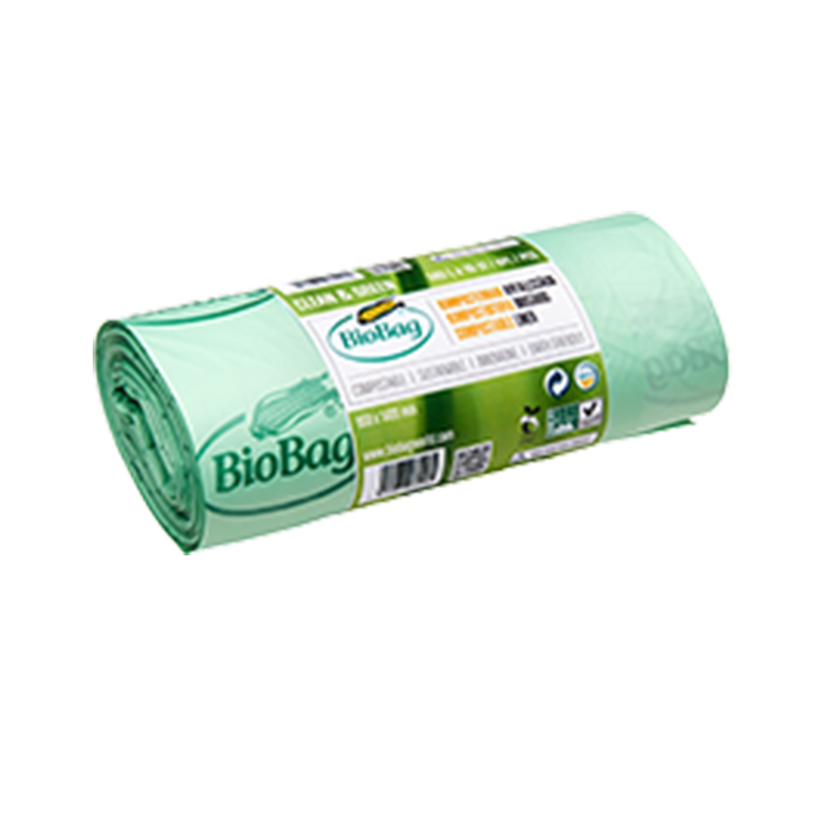BioBag biokompostējami atkritumu maisi, 140-190l, 10gb.